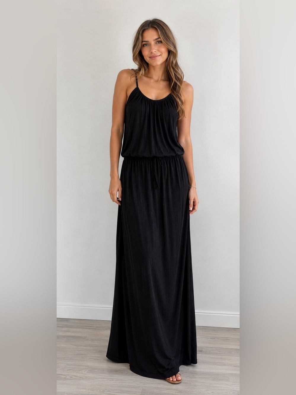 Flynn Skye Black Maxi Dress